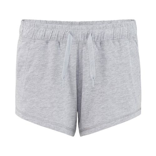 Comfy Co Gals Lounge Shorts Heather Grey